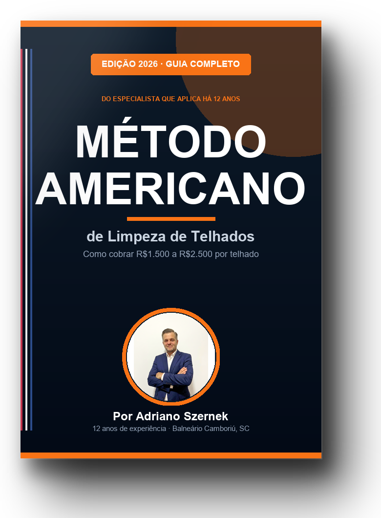 Cartilha Método Americano de Limpeza de Telhados